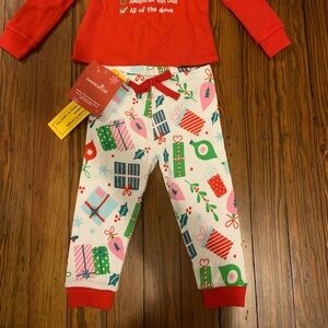 American Girl Red and White Wishlist Holiday Pajama Set